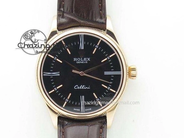 MiroTime 0521 Lightweight DayDate 40 RG QF 1:1 Best Edition Brown Roman Dial Diamonds Bezel on President Bracelet A2836 V5 (Gain Weight) 475